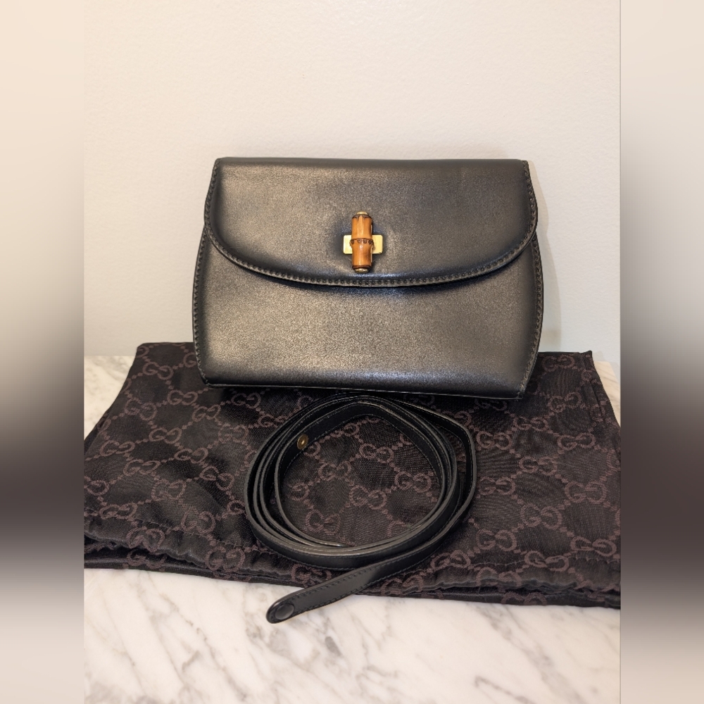 Gucci Vintage Leather Crossbody